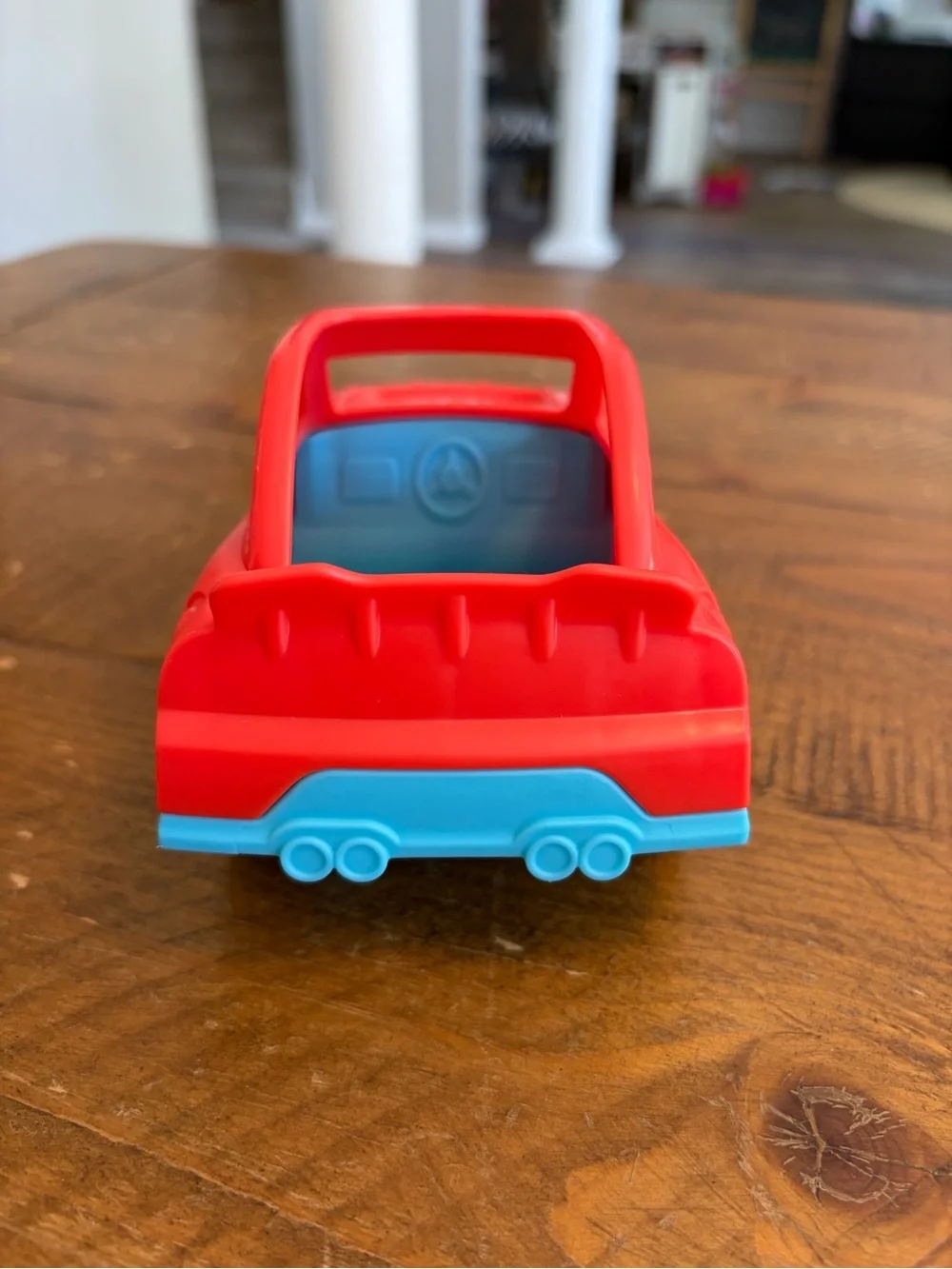 Fisher Price Little People red racing car as is